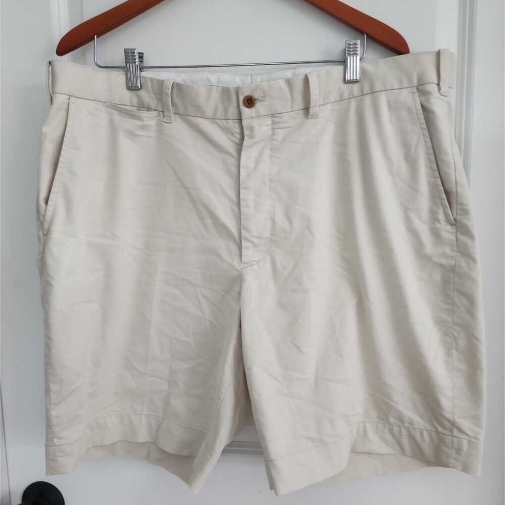 Polo Golf Ralph Lauren Shorts Mens 38 Classic Fit Chino Stretch Khaki 9" Inseam